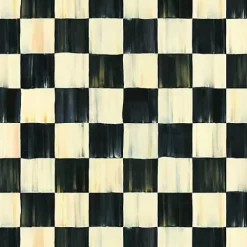 MacKenzie-Childs Courtly Check Wallpaper< Finishing Touches|Room Accents