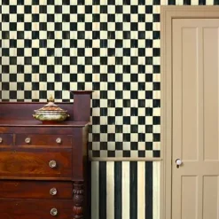MacKenzie-Childs Courtly Check Wallpaper< Finishing Touches|Room Accents