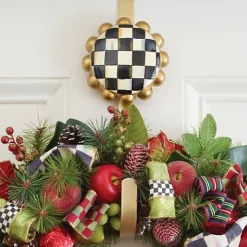 MacKenzie-Childs Courtly Check Wreath Hanger< Easter|Spring