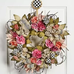 MacKenzie-Childs Courtly Check Wreath Hanger< Easter|Spring