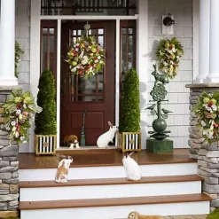 MacKenzie-Childs Courtly Check Wreath Hanger< Easter|Spring