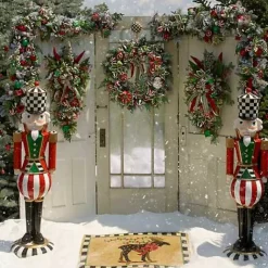 MacKenzie-Childs Courtly Check Wreath Hanger< Easter|Spring