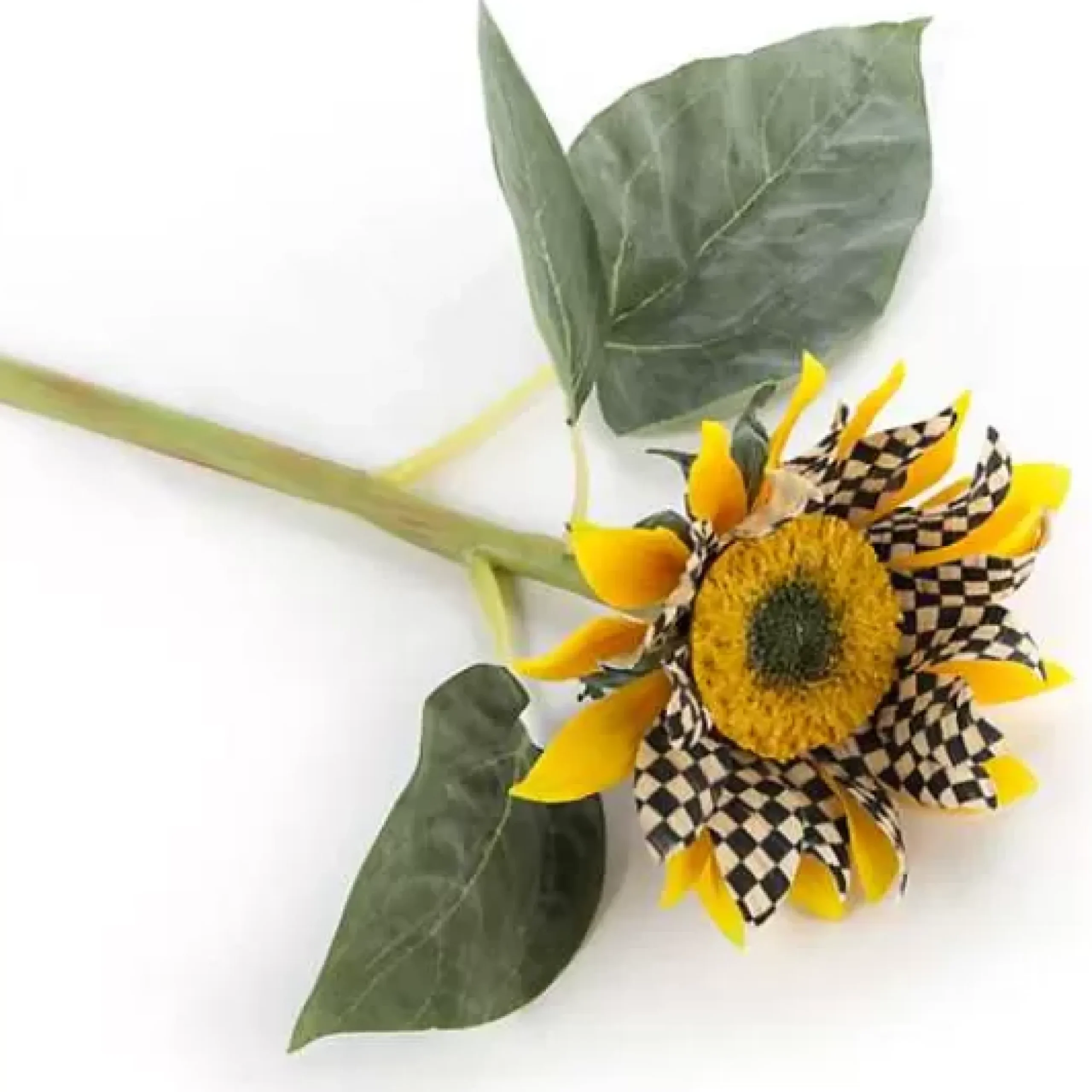 MacKenzie-Childs Courtly Check Yellow Sunflower< Spring|The Fall Shop