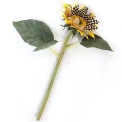 MacKenzie-Childs Courtly Check Yellow Sunflower< Spring|The Fall Shop