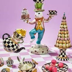 MacKenzie-Childs Courtly Chickatee Teapot< Easter|Spring