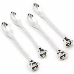 MacKenzie-Childs Courtly Espresso Spoons, Set of 4< The Coffee Shop|Fall Entertaining