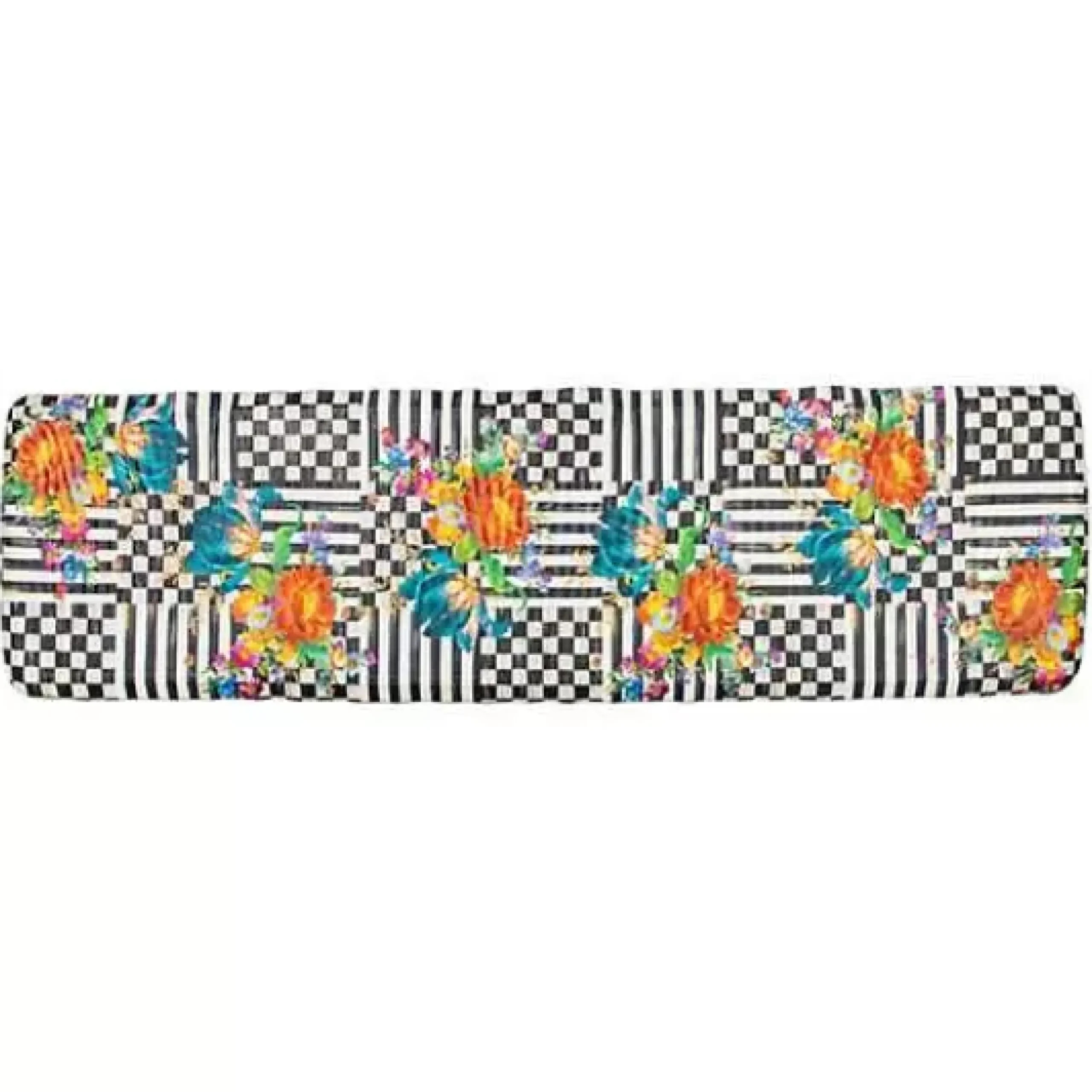 MacKenzie-Childs Courtly Flower Market 20 x 72 GelPro Comfort Mat< Rugs