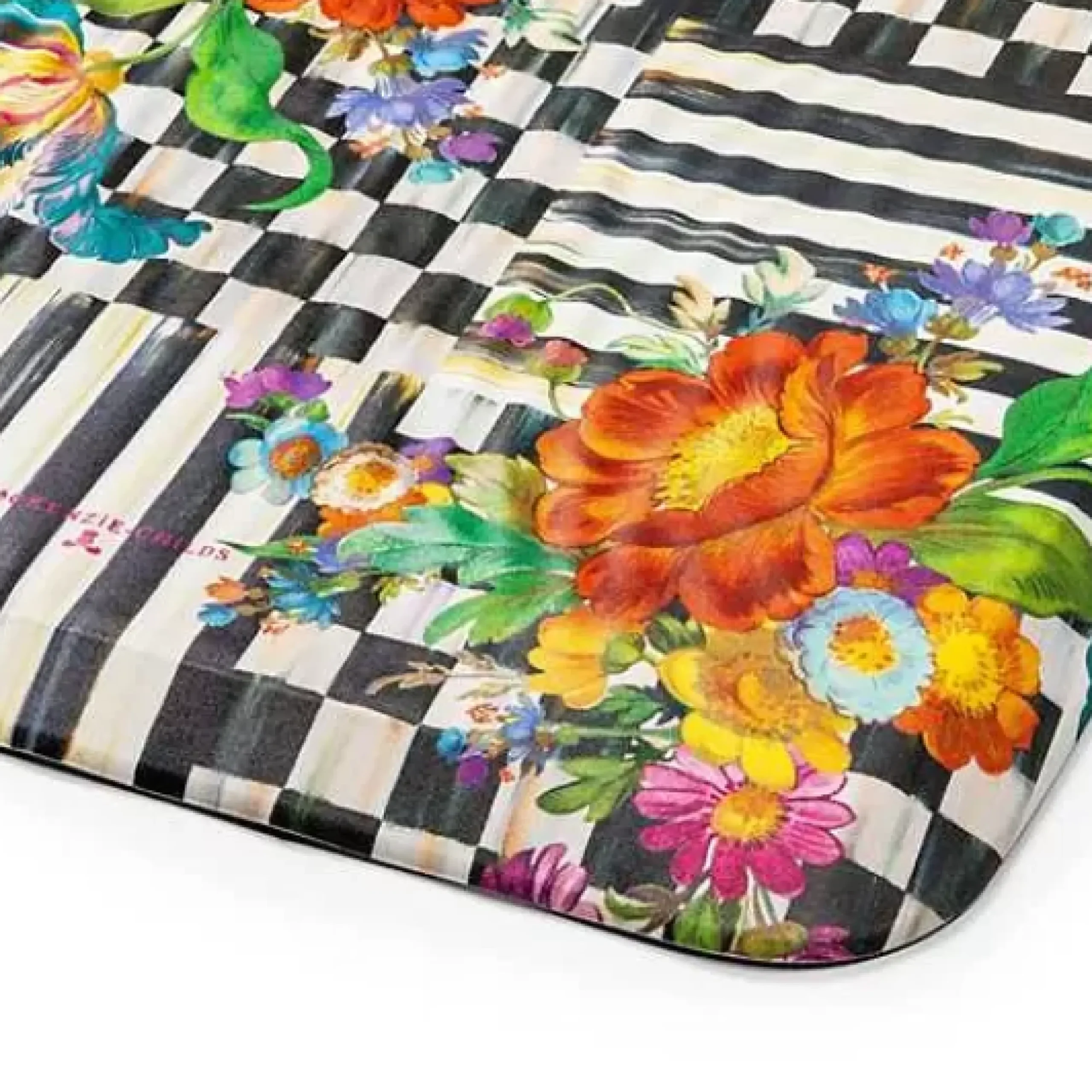 MacKenzie-Childs Courtly Flower Market 20 x 72 GelPro Comfort Mat< Rugs
