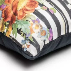 MacKenzie-Childs Courtly Flower Market Pillow< Spring|Pillows, Throws, & Cushions