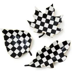 MacKenzie-Childs Courtly Leaf Trinket Trays, Set of 3< The Fall Shop|Decor Sets