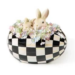 MacKenzie-Childs Courtly Peekaboo Egg< Spring|Easter