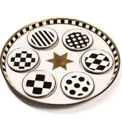 MacKenzie-Childs Courtly Seder Plate< Serveware