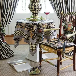 MacKenzie-Childs Courtly Stripe Curtain Panel< Room Accents