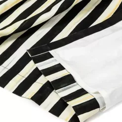 MacKenzie-Childs Courtly Stripe Grommet Top Curtain Panel< Room Accents