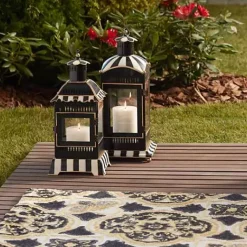 MacKenzie-Childs Courtly Stripe Small Candle Lantern< Spring|The Fall Shop