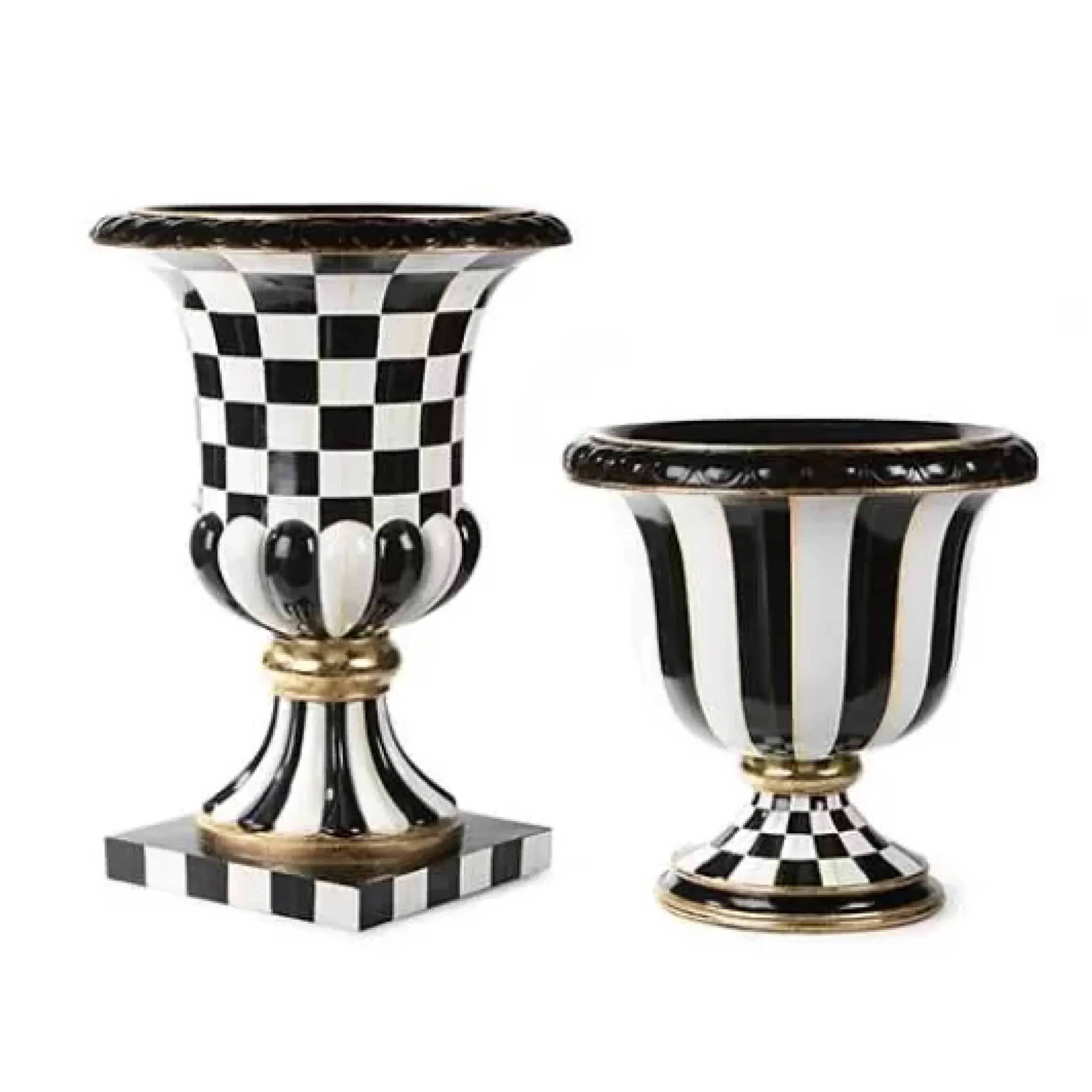 MacKenzie-Childs Courtly Stripe Urn< Spring|The Fall Shop