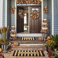 MacKenzie-Childs Courtly Stripe Urn< Spring|The Fall Shop