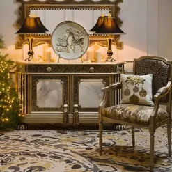 MacKenzie-Childs Courtly Stripe Vase Lamp< Lighting
