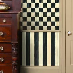 MacKenzie-Childs Courtly Stripe Wallpaper< Finishing Touches|Room Accents