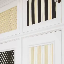 MacKenzie-Childs Courtly Stripe Wallpaper< Finishing Touches|Room Accents