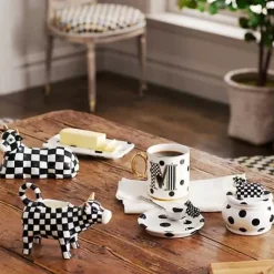 MacKenzie-Childs Cow Creamery Creamer< The Coffee Shop|Serveware