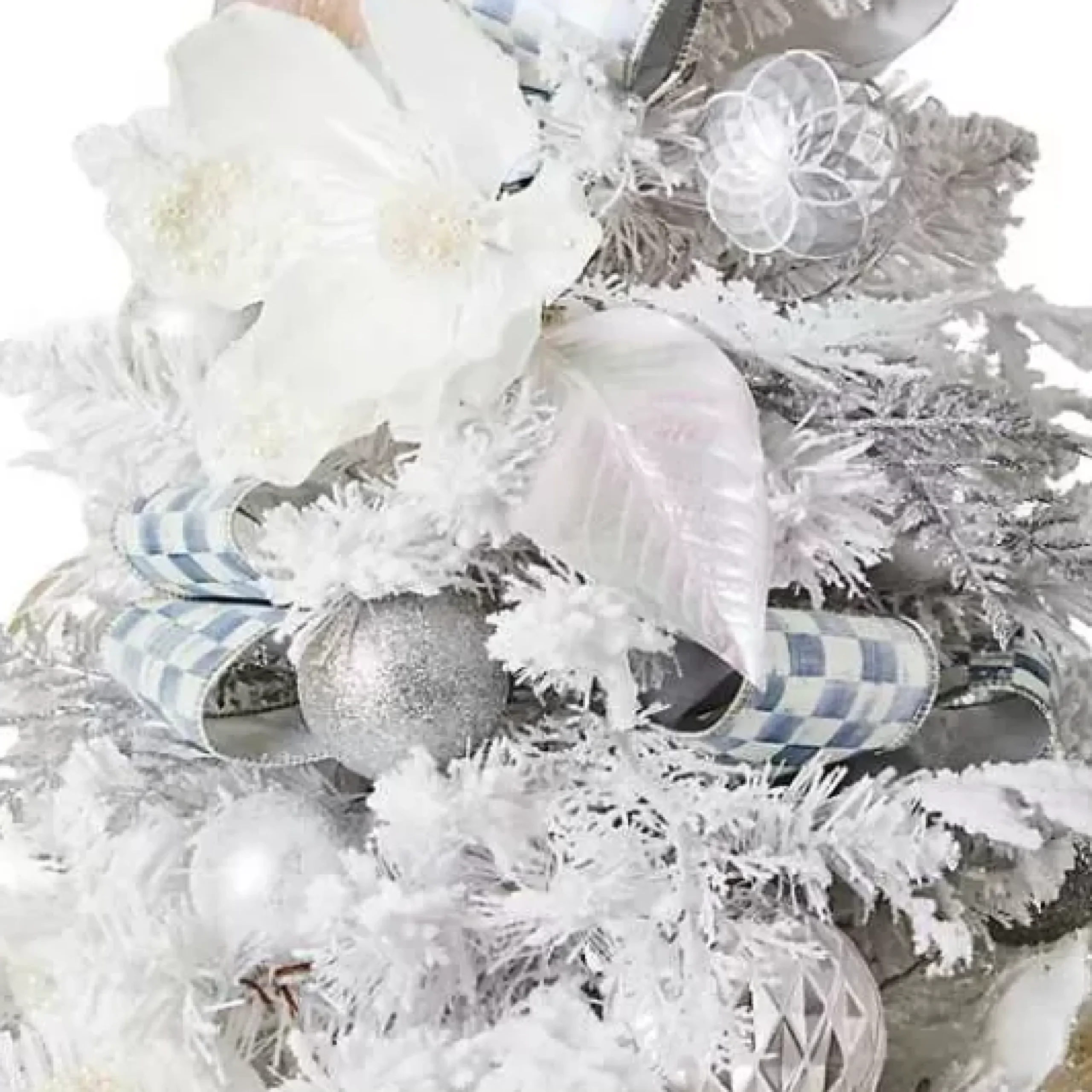 MacKenzie-Childs Crystal Palace Illuminated Tabletop Tree< Greenery & Florals