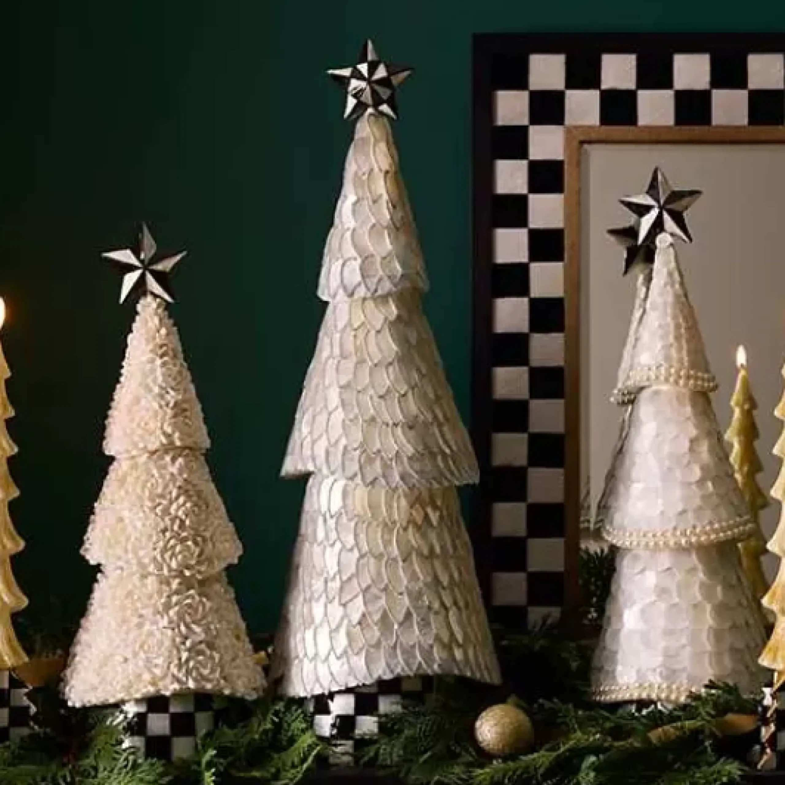 MacKenzie-Childs Crystal Palace Large Capiz Tree< Room Accents