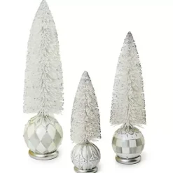 MacKenzie-Childs Crystal Palace Medium Illuminated Bottle Brush Tree< Room Accents