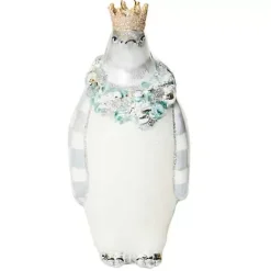 MacKenzie-Childs Crystal Palace Penguin Glass Ornament< Holiday