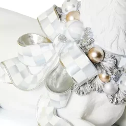 MacKenzie-Childs Crystal Palace Resting Trophy White Deer< Outdoor