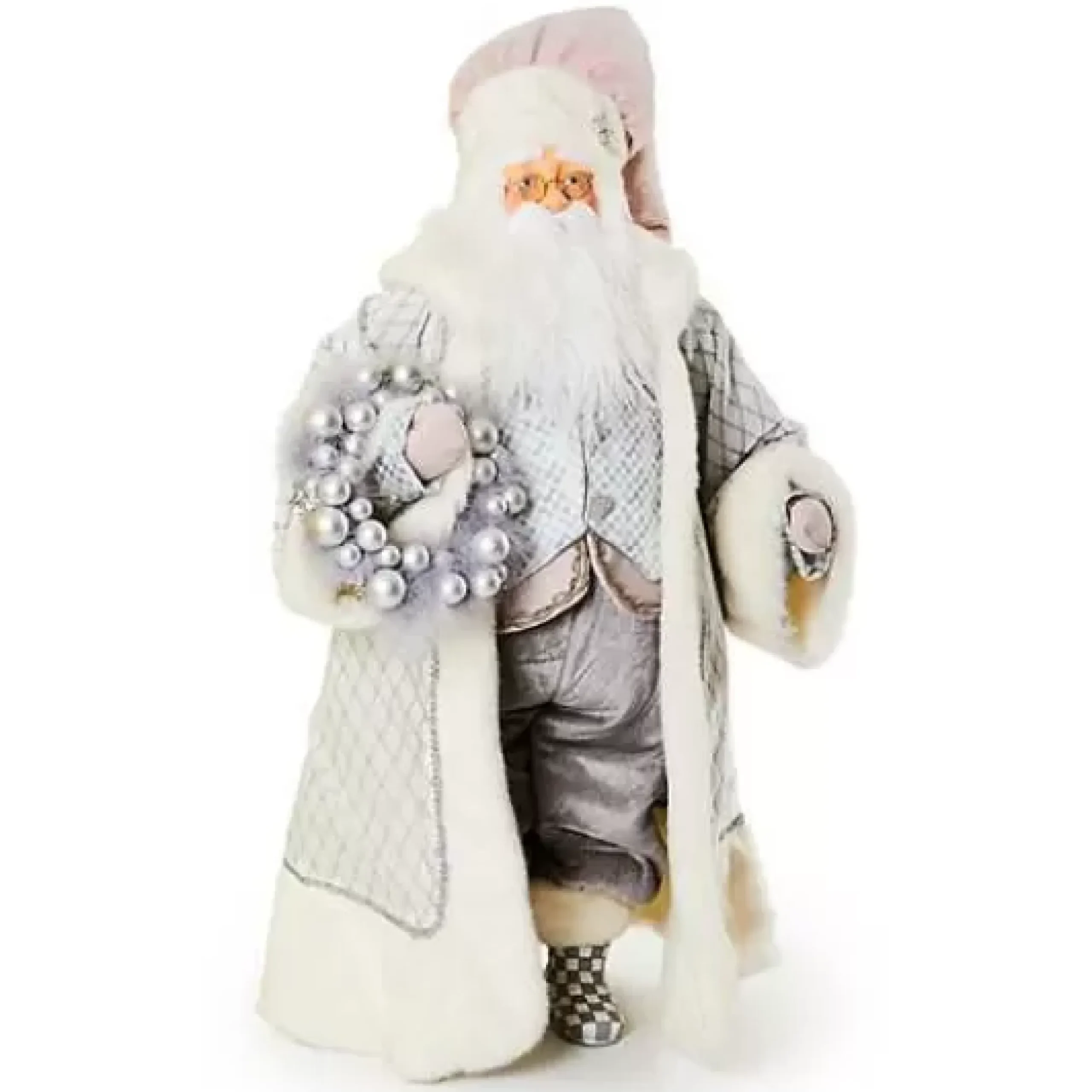 MacKenzie-Childs Crystal Palace Santa< Holiday|Room Accents