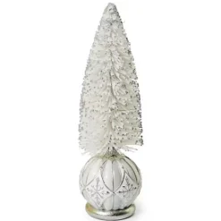 MacKenzie-Childs Crystal Palace Small Illuminated Bottle Brush Tree< Room Accents