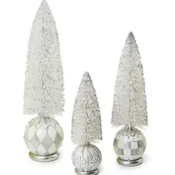 MacKenzie-Childs Crystal Palace Small Illuminated Bottle Brush Tree< Room Accents