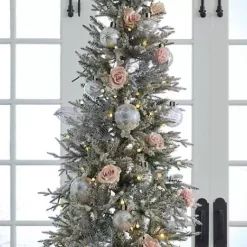 MacKenzie-Childs Crystal Palace Swan Jumbo Glass Ball Ornament< Holiday