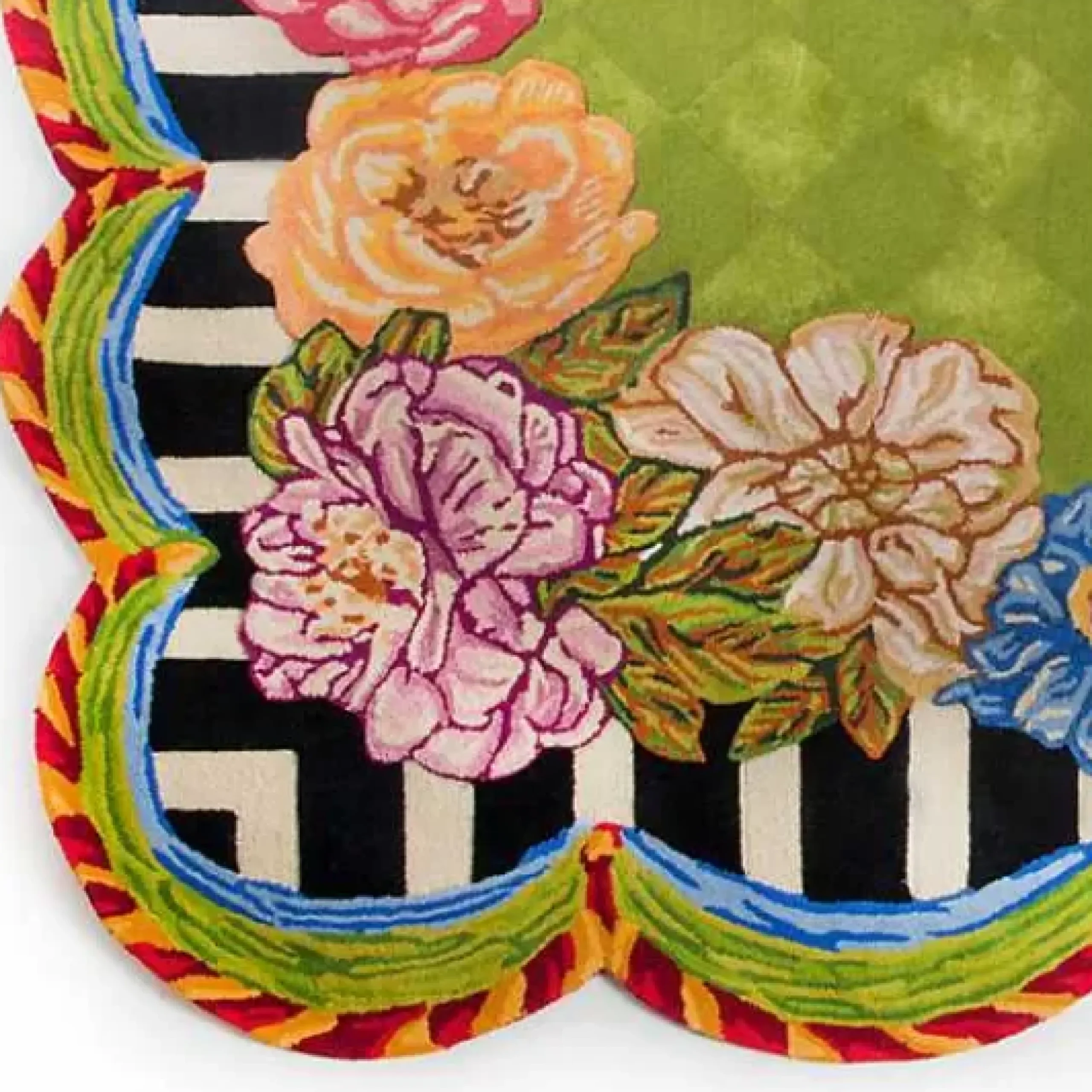 MacKenzie-Childs Cutting Garden 6'5 x 8' Rug< Rugs