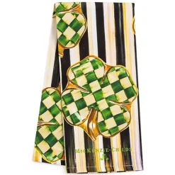 MacKenzie-Childs Dancing Clovers Dish Towel< Spring|Kitchen & Table Linens