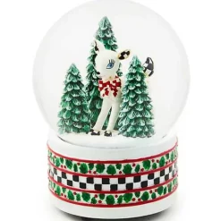 MacKenzie-Childs Deary Deer Snow Globe< Room Accents