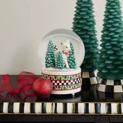 MacKenzie-Childs Deary Deer Snow Globe< Room Accents