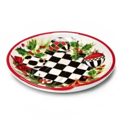 MacKenzie-Childs Deck the Halls Spoon Rest< Holiday|Kitchen Utensils & Tools