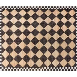 MacKenzie-Childs Diamond Jute 8' x 10' Rug< Rugs