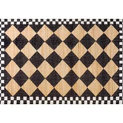 MacKenzie-Childs Diamond Jute 5' x 8' Rug< Rugs