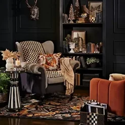 MacKenzie-Childs Dotography Accent Table< Living Room