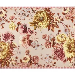 MacKenzie-Childs Dusty Rose Floral 8' x 10' Rug< Rugs