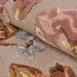 MacKenzie-Childs Dusty Rose Floral 2'6 x 8' Runner< Rugs