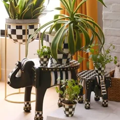 MacKenzie-Childs Elephant Accent Table< Living Room