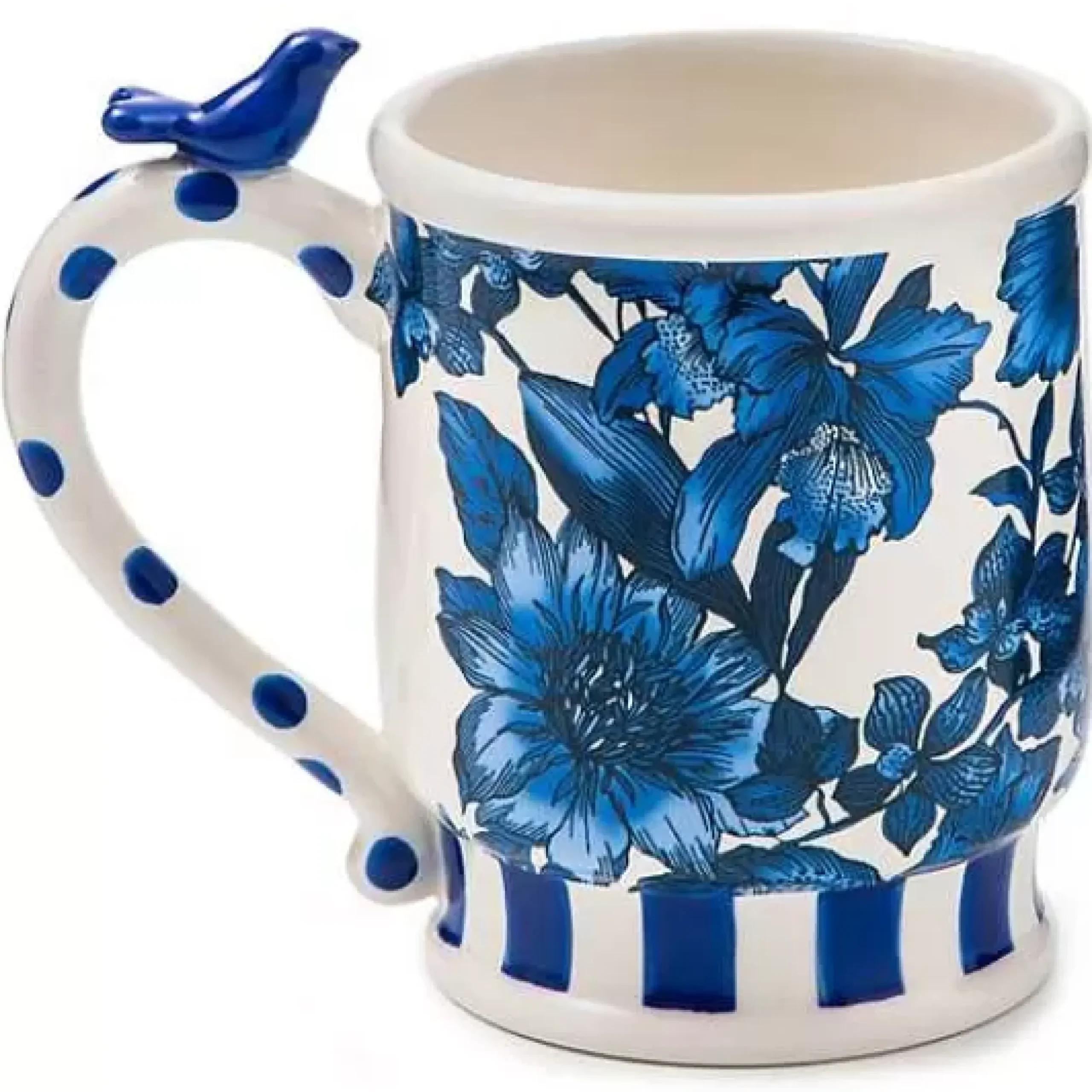 MacKenzie-Childs English Garden Mug< Spring|The Coffee Shop