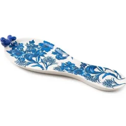 MacKenzie-Childs English Garden Spoon Rest< Spring|Kitchen Utensils & Tools