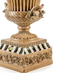 MacKenzie-Childs Fall On The Farm Stacked Pumpkin Trophy Urn< Pumpkins|The Halloween Shop