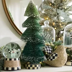 MacKenzie-Childs Farmhouse Holiday Bottle Brush Trees - Set of 3< Room Accents|Table Accessories