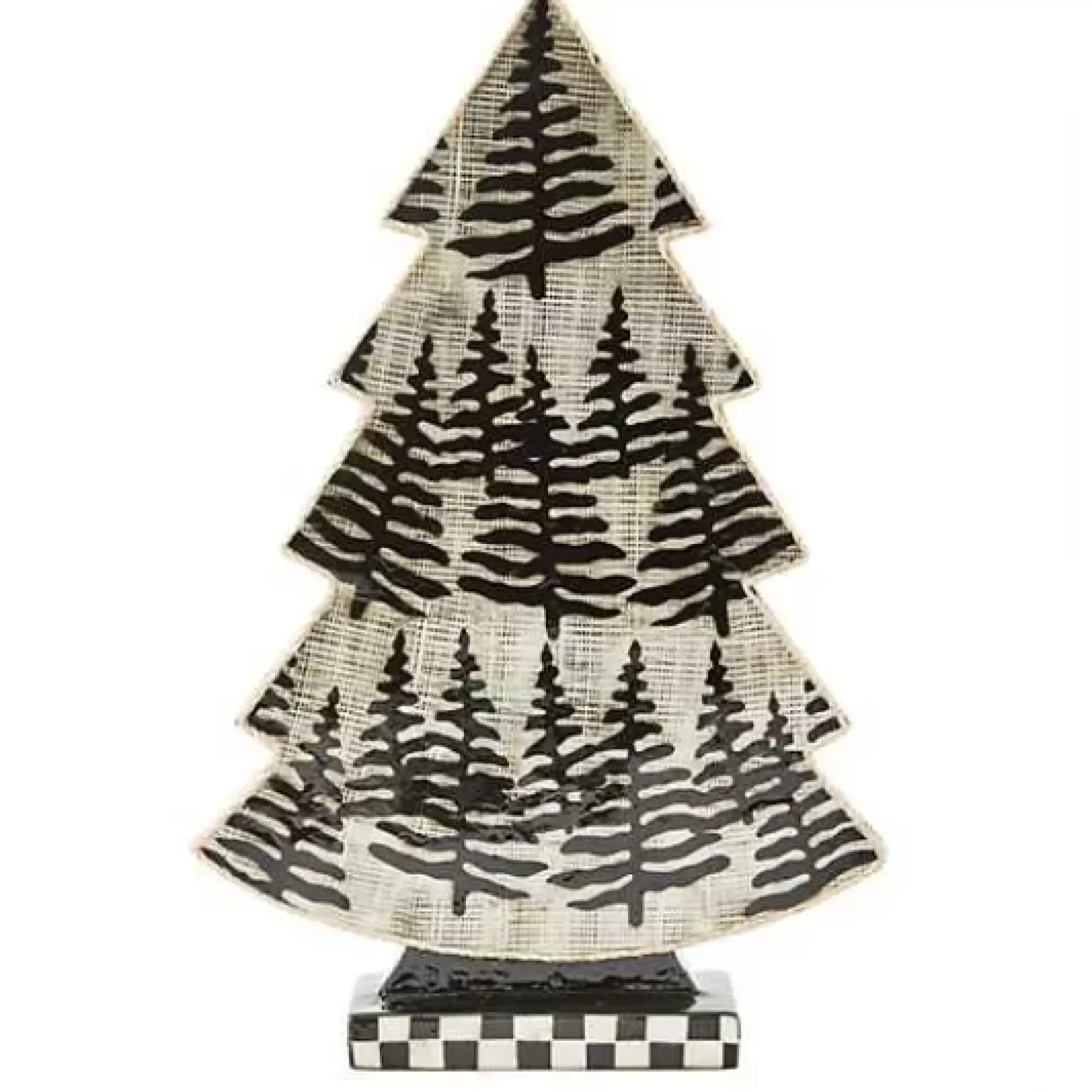 MacKenzie-Childs Farmhouse Holiday Capiz Forest Tree< Room Accents